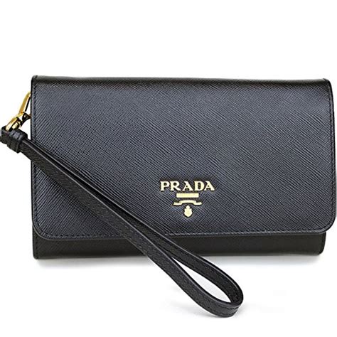 prada wristlet bag|prada wallets women's.